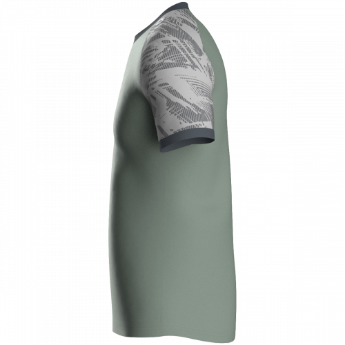 Jako Iconic dres kratkih rukava — sivo zelena/siva_EliteSport