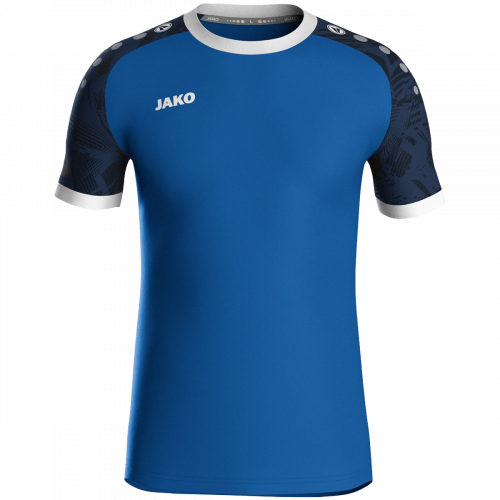 Jako Iconic dres kratkih rukava — plava/tamno plava_EliteSport