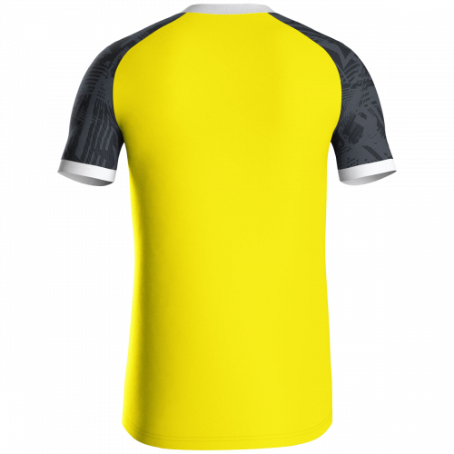 Jako Iconic dres kratkih rukava — žuta/crna_EliteSport