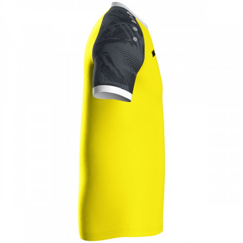 Jako Iconic dres kratkih rukava — žuta/crna_EliteSport