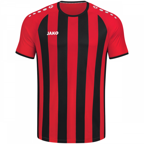 Jako Inter dres kratkih rukava — crvena/crna_EliteSport