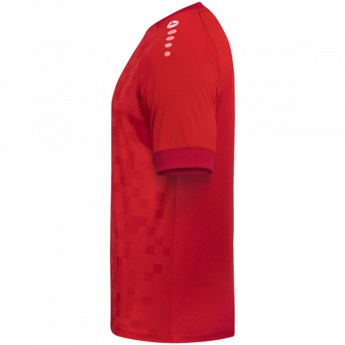 Jako Pixel dres kratkih rukava — crvena_EliteSport