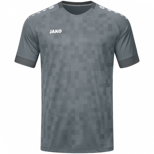 Jako Pixel dres kratkih rukava — tamno siva_EliteSport