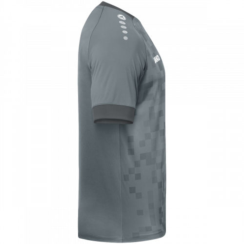 Jako Pixel dres kratkih rukava — tamno siva_EliteSport