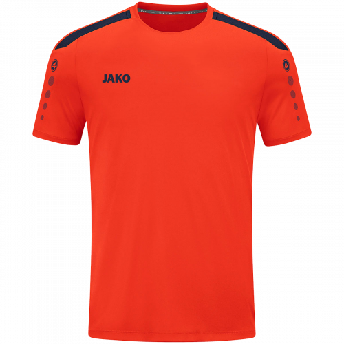 Jako Power dres kratkih rukava — neon narančasta/tamno plava_EliteSport