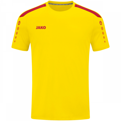 Jako Power dres kratkih rukava — žuta/crvena_EliteSport
