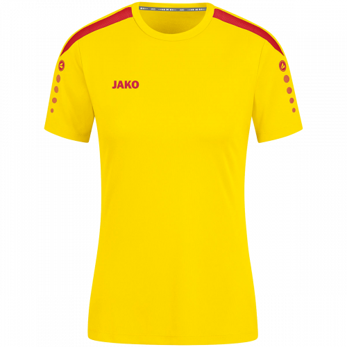 Jako Power dres kratkih rukava — žuta/crvena_EliteSport