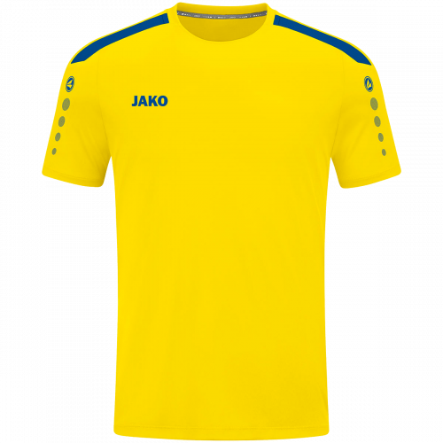 Jako Power dres kratkih rukava — žuta/plava_EliteSport