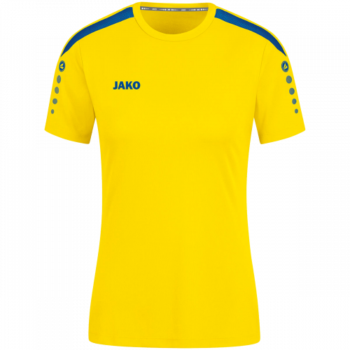 Jako Power dres kratkih rukava — žuta/plava_EliteSport