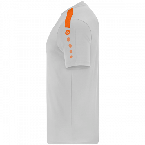 Jako Power dres kratkih rukava — svijetlo siva/narančasta_EliteSport