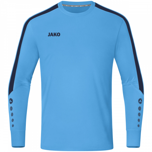 Jako Power golmanski dres dugih rukava — svijetlo plava_EliteSport