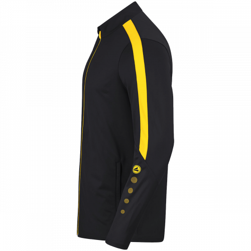 Jako Power poliester jakna – crna/žuta_EliteSport
