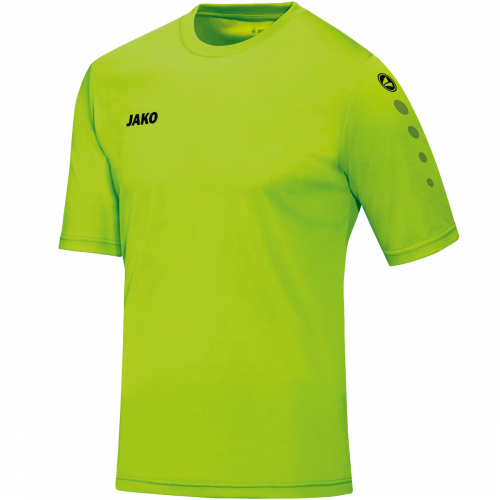 Jako Team dres kratkih rukava — neon zelena_EliteSport