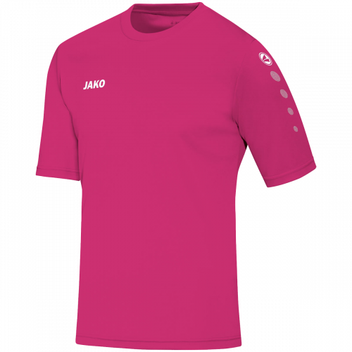 Jako Team dres kratkih rukava — žarko roza_EliteSport
