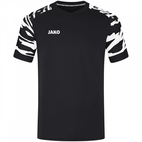 Jako Wild dres kratkih rukava — crna/bijela_EliteSport