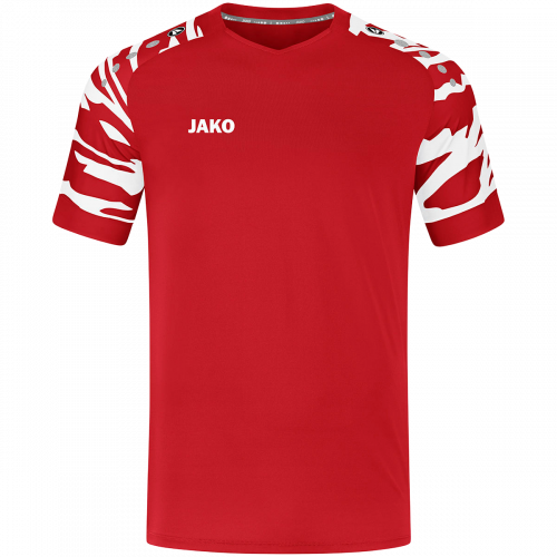 Jako Wild dres kratkih rukava — crvena/bijela_EliteSport