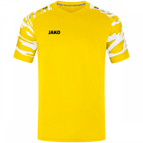 Jako Wild dres kratkih rukava — žuta/bijela_EliteSport