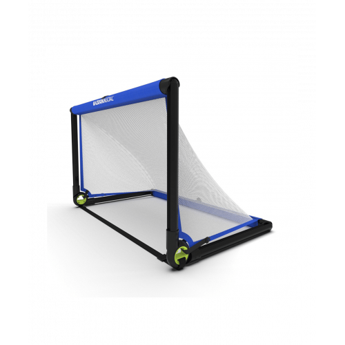 Bazookagoal Teleskopski Gol - 120 × 75 cm Plavo bijeli - Funino Nogometni Mini Gol