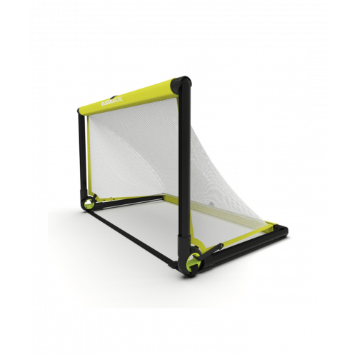 Bazookagoal Teleskopski Gol - 120 × 75 cm Žuto bijeli - Funino Nogometni Mini Gol