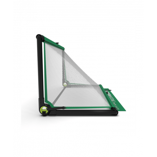 Bazookagoal Teleskopski Gol - 120 × 75 cm Zeleno-bijeli - Funino Nogometni Mini Gol