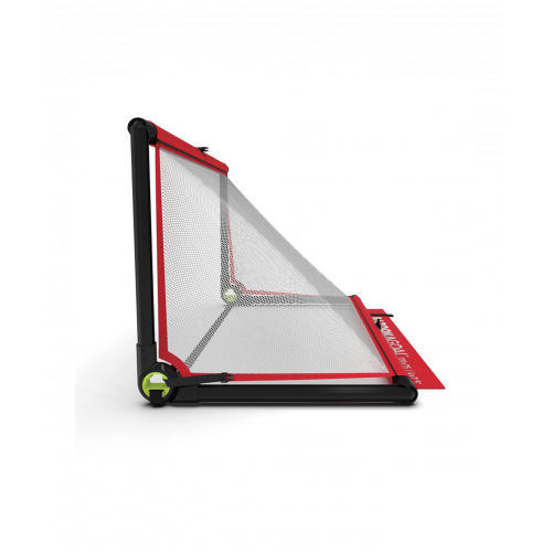 Bazookagoal Teleskopski Gol - 120 × 75 cm Crveno-bijeli - Funino Nogometni Mini Gol