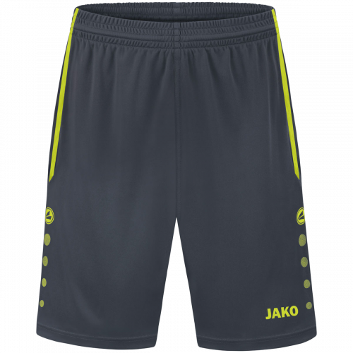 Jako Allround nogometne kratke hlače – antracit/neon zelena_EliteSport