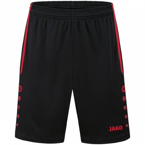 Jako Allround nogometne kratke hlače – crna/crvena_EliteSport