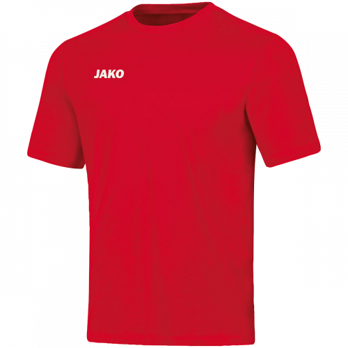 Jako Base pamučna majica kratkih rukava — crvena_EliteSport