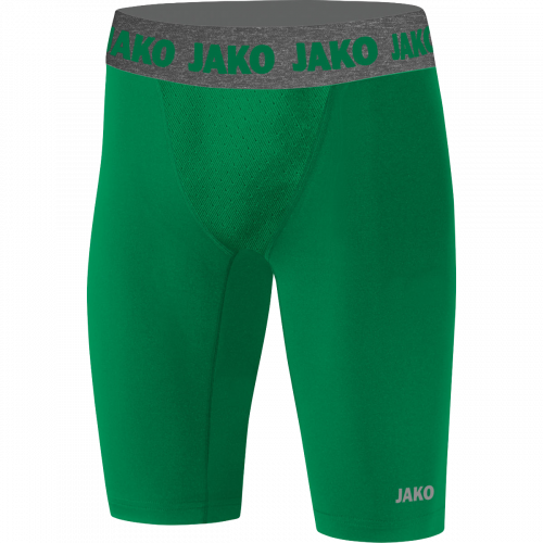 Jako Compression kratke tajice – zelena_EliteSport