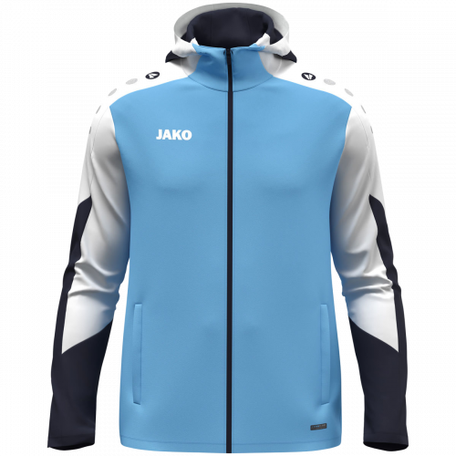 Jako Dynamic jakna s kapuljačom – svijetlo plava_EliteSport