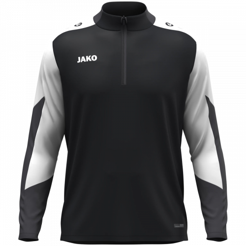 Jako Dynamic ziptop majica dugih rukava – crna_EliteSport