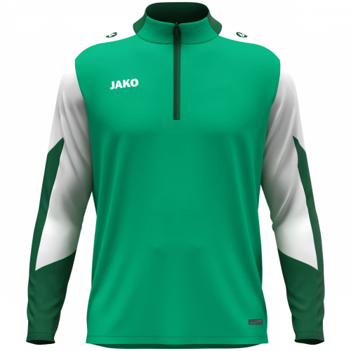 Jako Dynamic ziptop majica dugih rukava – zelena_EliteSport