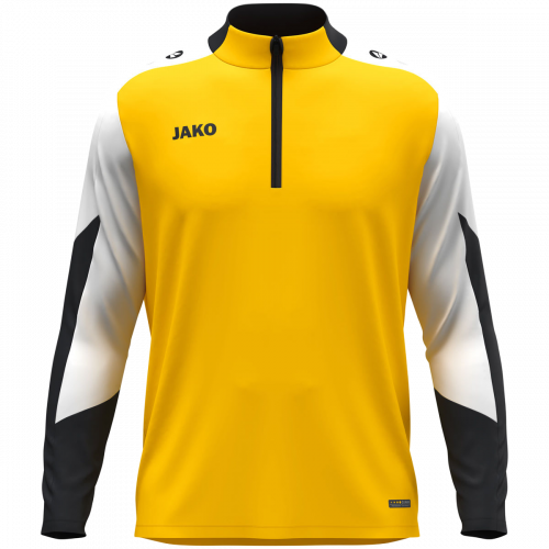 Jako Dynamic ziptop majica dugih rukava – tamno žuta_EliteSport