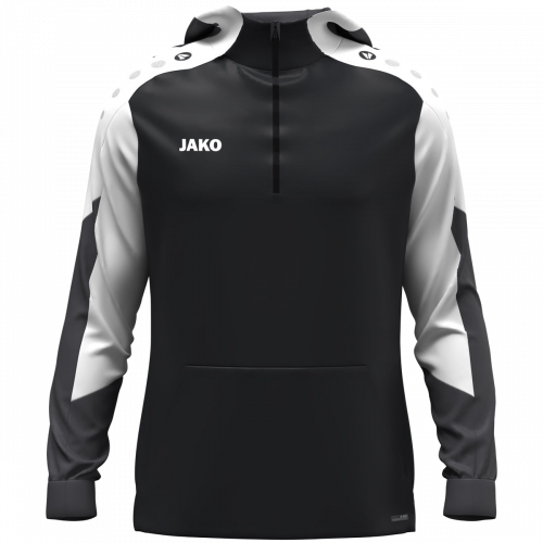 Jako Dynamic ziptop majica s kapuljačom – crna_EliteSport