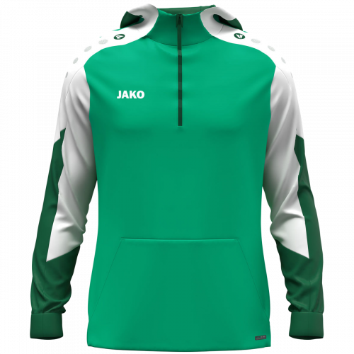 Jako Dynamic ziptop majica s kapuljačom – zelena_EliteSport