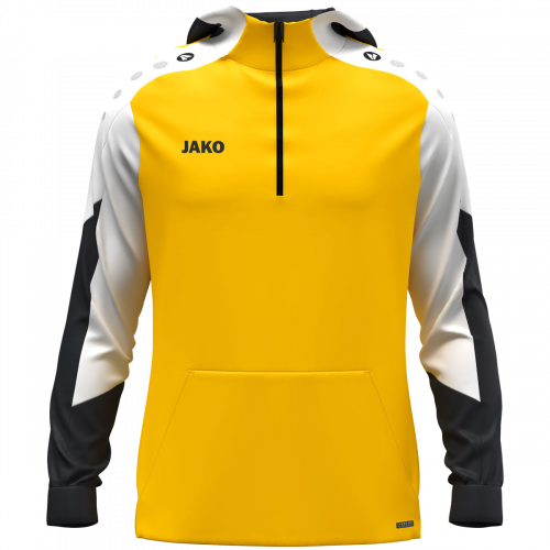 Jako Dynamic ziptop majica s kapuljačom – tamno žuta_EliteSport