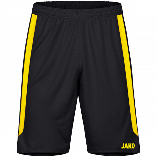 Jako Power nogometne kratke hlače – crna/žuta_EliteSport