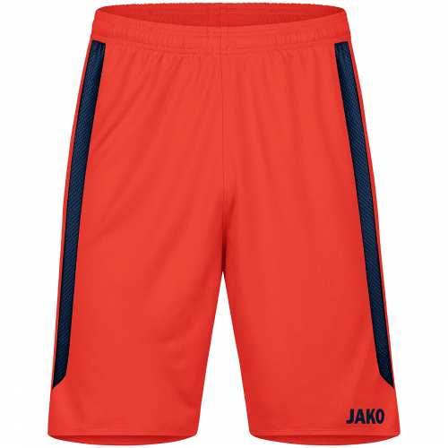 Jako Power nogometne kratke hlače – neon narančasta/tamno plava_EliteSport