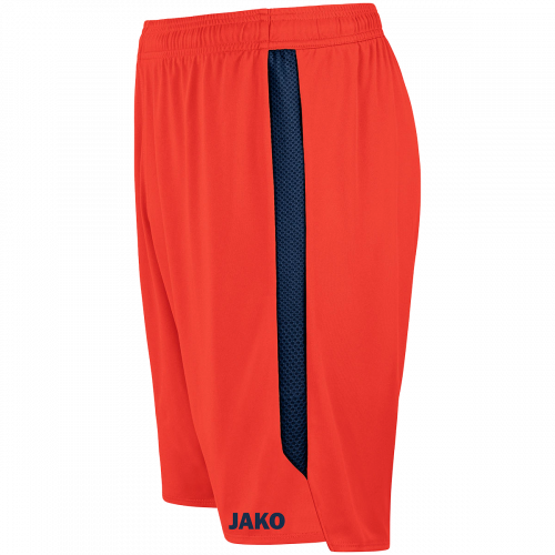 Jako Power nogometne kratke hlače – neon narančasta/tamno plava_EliteSport