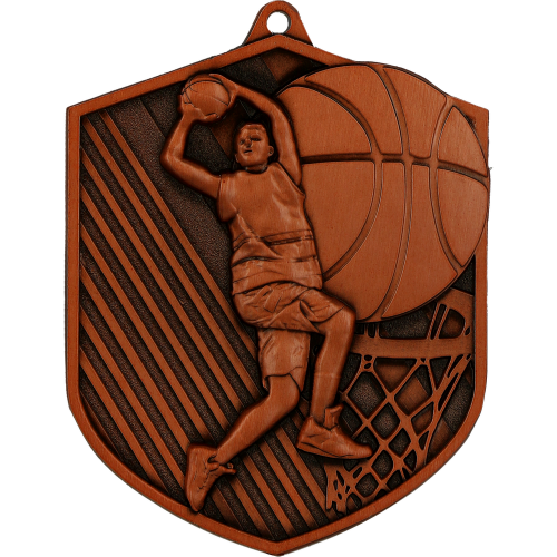 Košarkaška medalja Dunkaris 79x64mm - Medalje za košarku