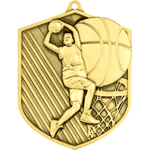 Košarkaška medalja Dunkaris 79x64mm - Medalje za košarku