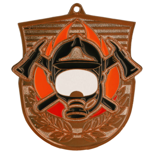 Vatrogasna medalja Ignis s motivom kacige i sjekira 79x75mm_EliteSport