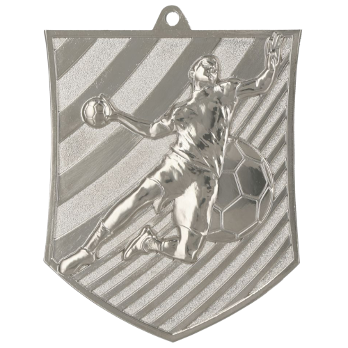 Rukometna medalja Handor s motivom igrača i lopte 78x65mm_EliteSport