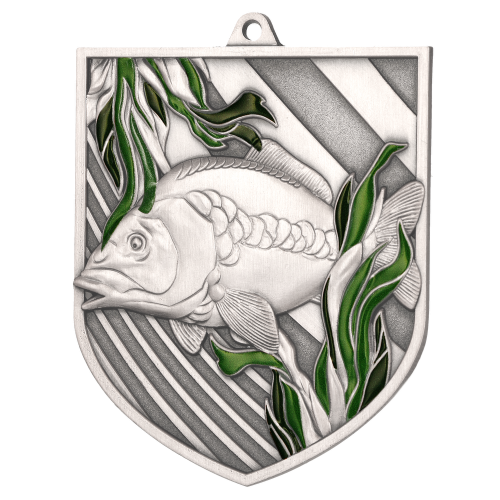 Ribolovna medalja Carpio s motivom šarana 80x65mm_EliteSport