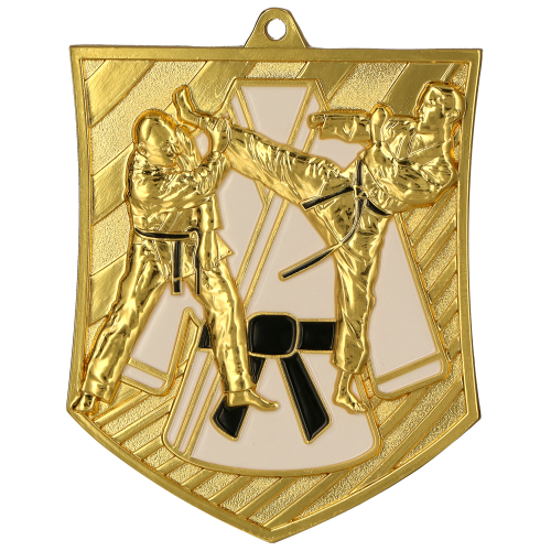 Karate medalja Seiken s motivom boraca 79x66mm_EliteSport