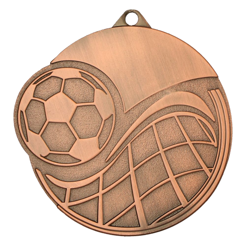 Nogometna medalja Golazo s motivom lopte i mreže 60mm_EliteSport