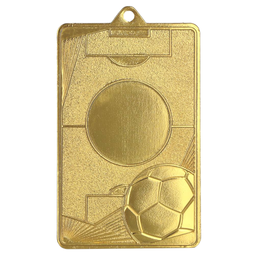 Nogometna medalja Arena s motivom terena i lopte 70x45mm_EliteSport