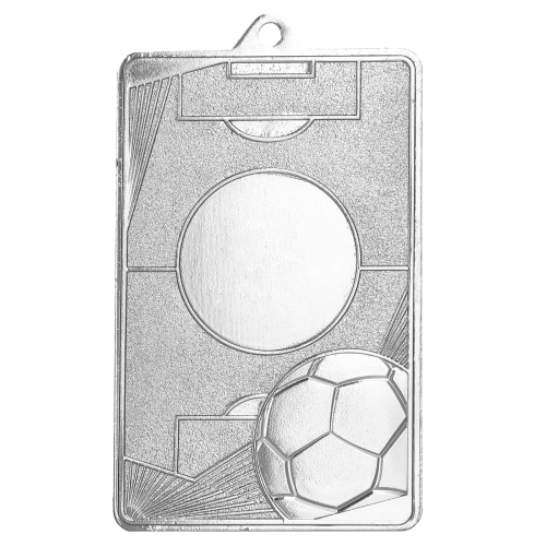 Nogometna medalja Arena s motivom terena i lopte 70x45mm_EliteSport