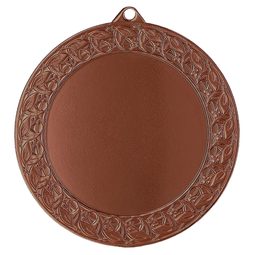 Metalna medalja Florentia s ornamentiranim rubom 70mm_EliteSport
