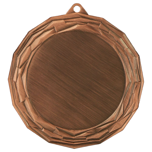 Metalna medalja Octavia s geometrijskim okvirom 70mm_EliteSport
